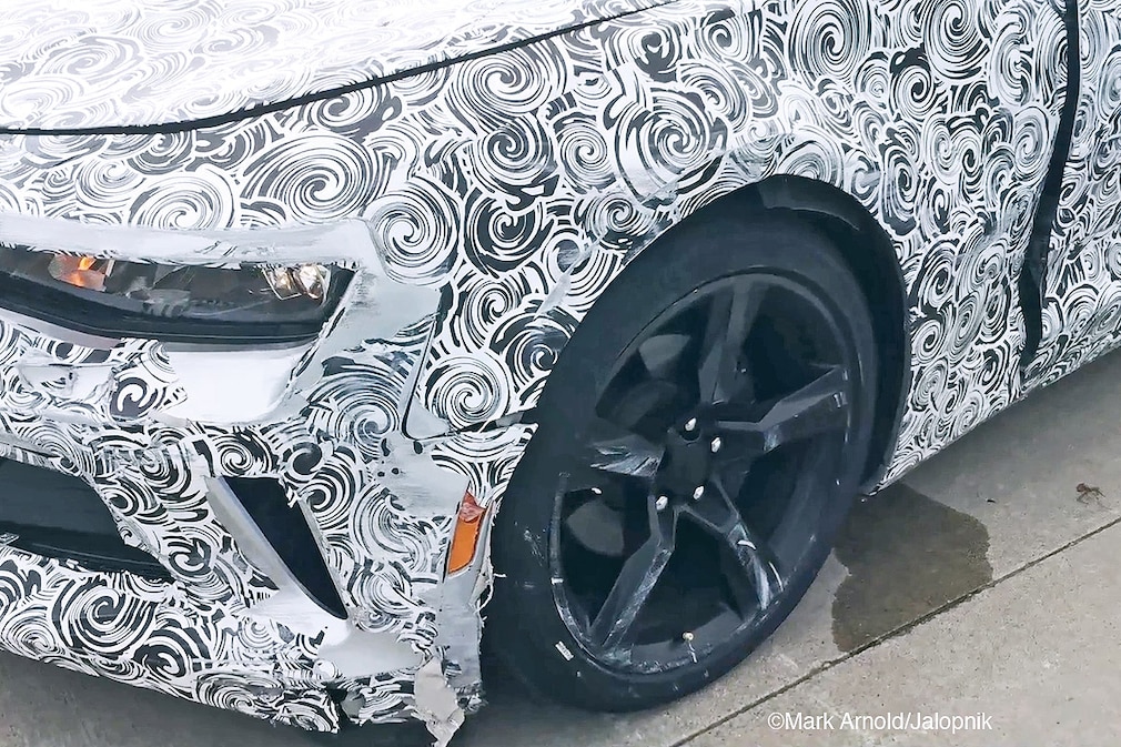 Crash Camaro Testwagen