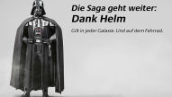 Fahrradhelme: Darth-Vader-Kampagne