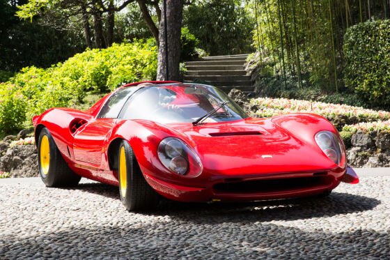 Concorso d'Eleganza 2015: Ferrari Dino 206 S