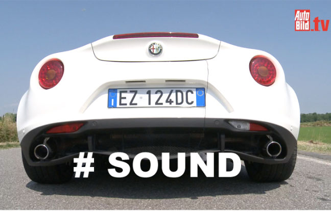 Video Alfa Romeo 4c Spider Sound Autobild De
