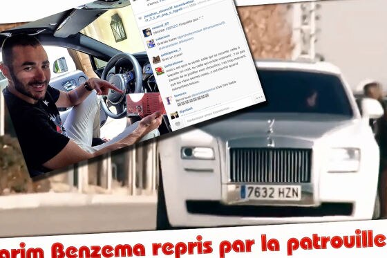 Karim Benzema angeblich ohne Führerschein gefahren