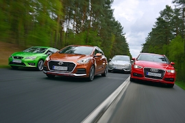 Audi A3 Ford Focus Hyundai i30 Seat Leon