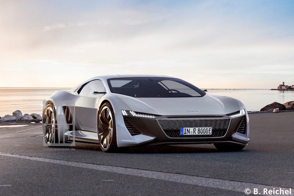 Audi e-tron GTR  !!! ILLUSTRATION !!!