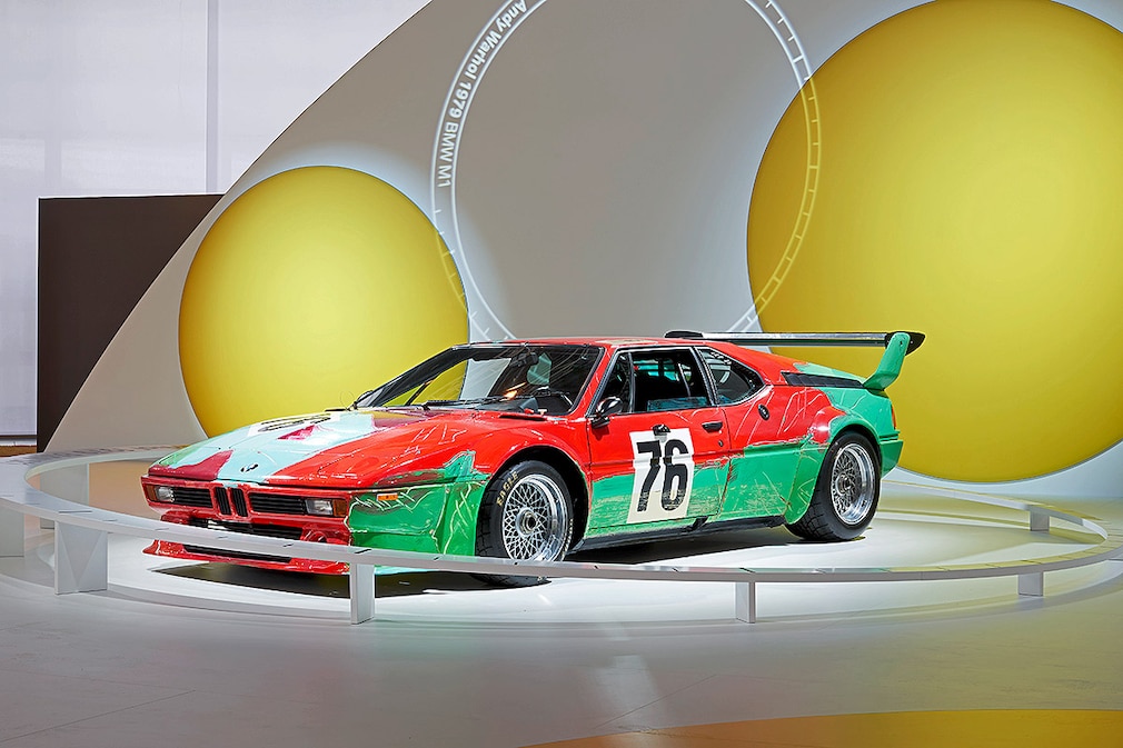 BMW M1 von Amdy Warhol - BMW Art Cars