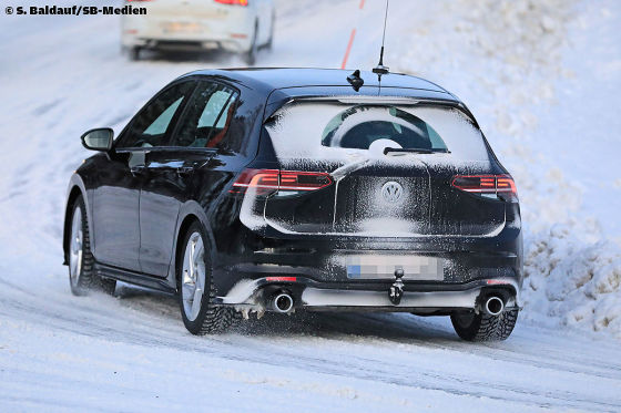 VW Golf VIII GTI Illustration