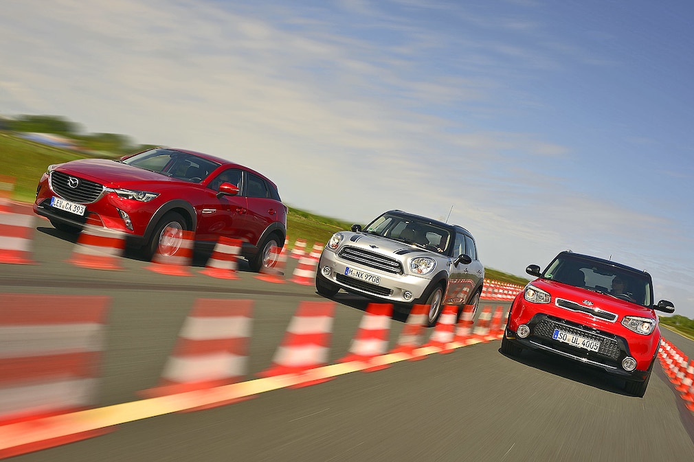 Kia Soul Mazda CX-3 Mini Countryman
