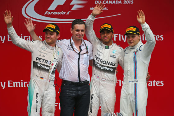 Top-3 Montreal 2015
