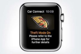 Porsche Car Connect Apple Watch