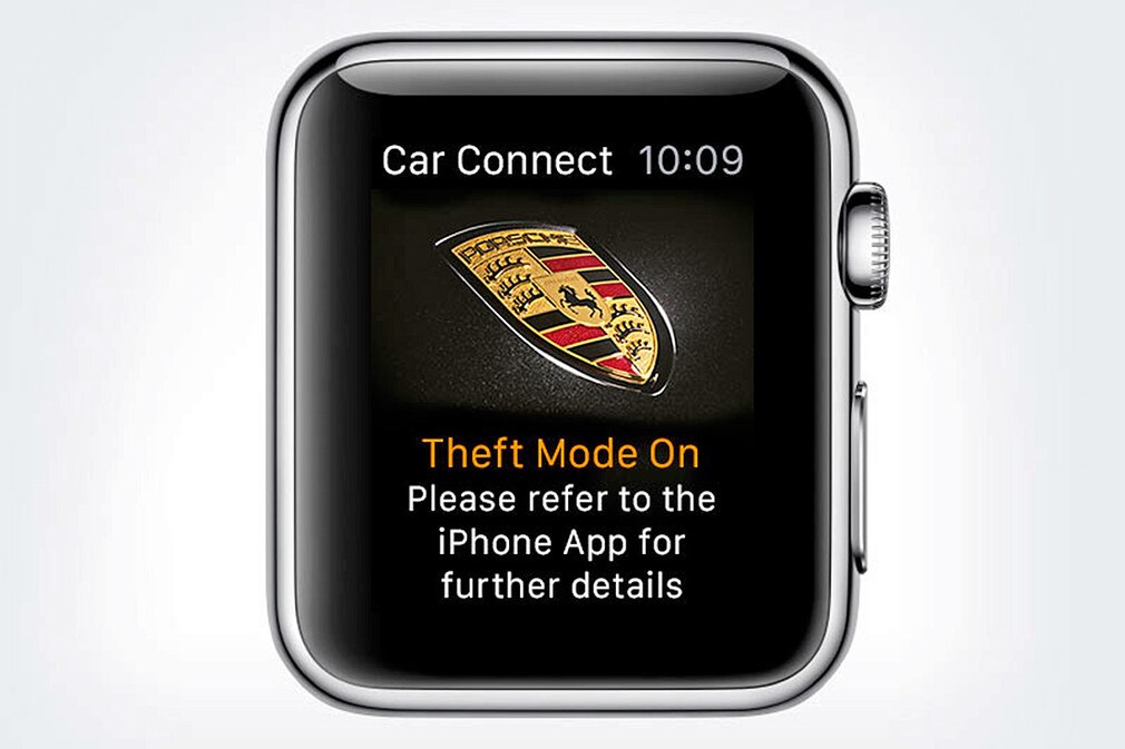 Porsche Car Connect Apple Watch