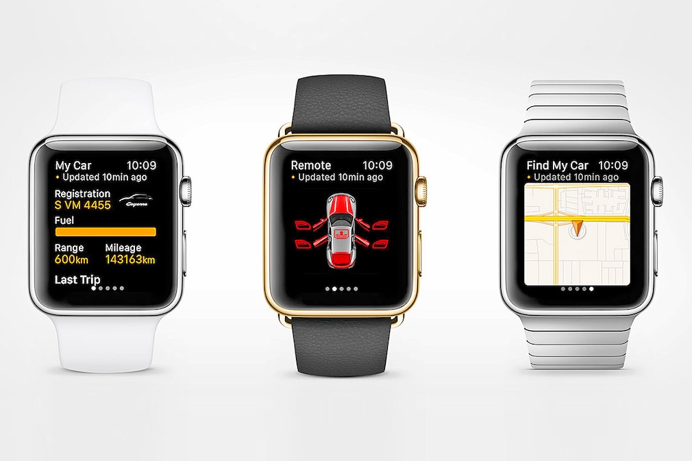 Porsche Car Connect Apple Watch