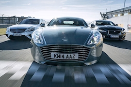 Aston Martin Rapide Jaguar XJR Mercedes S 63 AMG