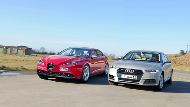 Video Alfa Giulia Vs Audi A4 Autobild De