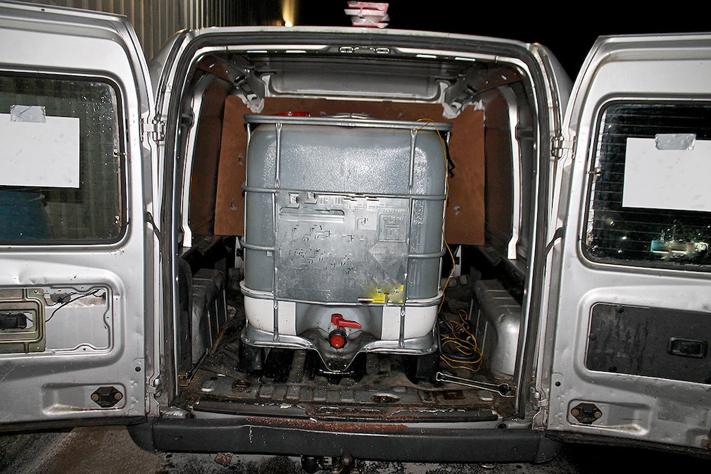 Ford Courier dreister Tankbetrug in Nettetal-Kaldenkirchen