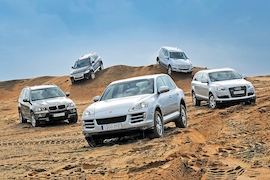 BMW X5 30d VW Touareg 3.0 V6 TDI Porsche Cayenne Diesel Mercedes ML 320 CDI Audi Q7 3.0 TDI