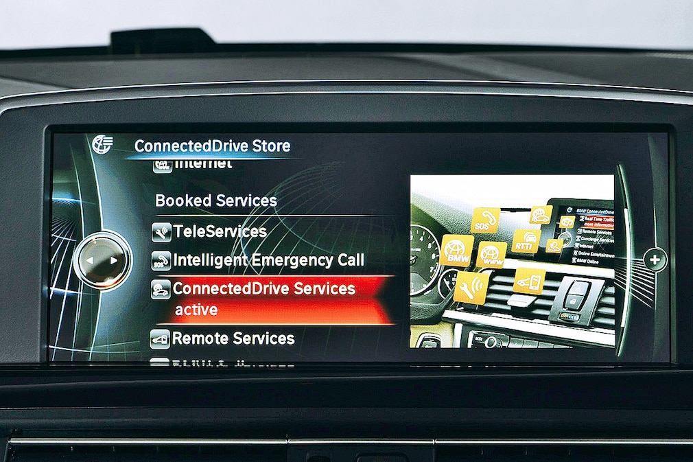 BMW X3 Display ConnectedDrive