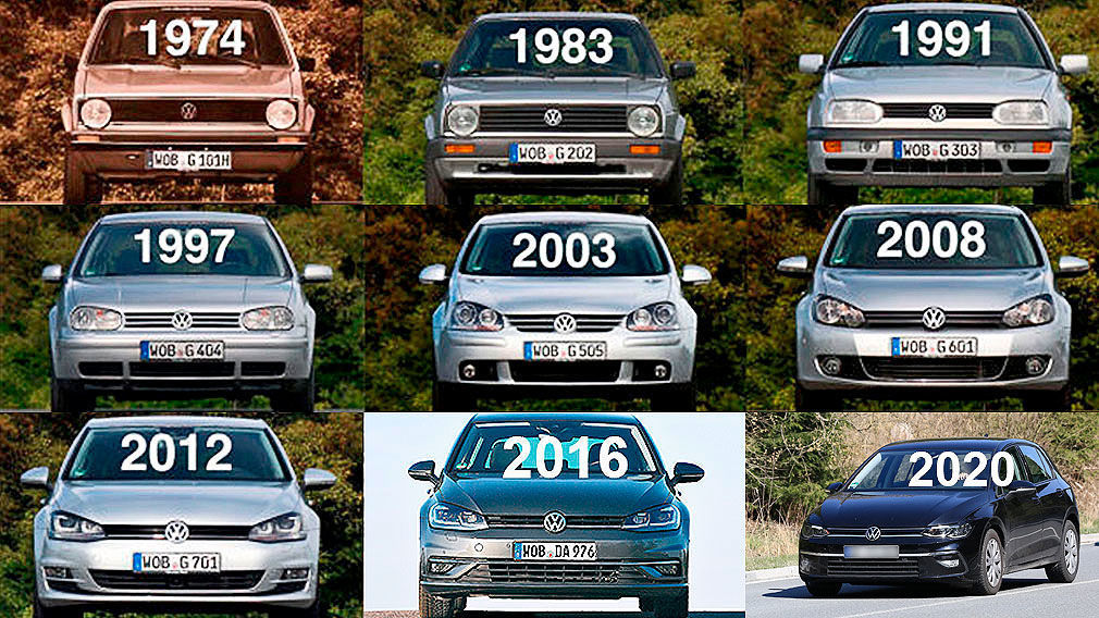 VW Golf 1 bis 7: alle Golf-Generationen im Überblick - AUTO BILD Klassik