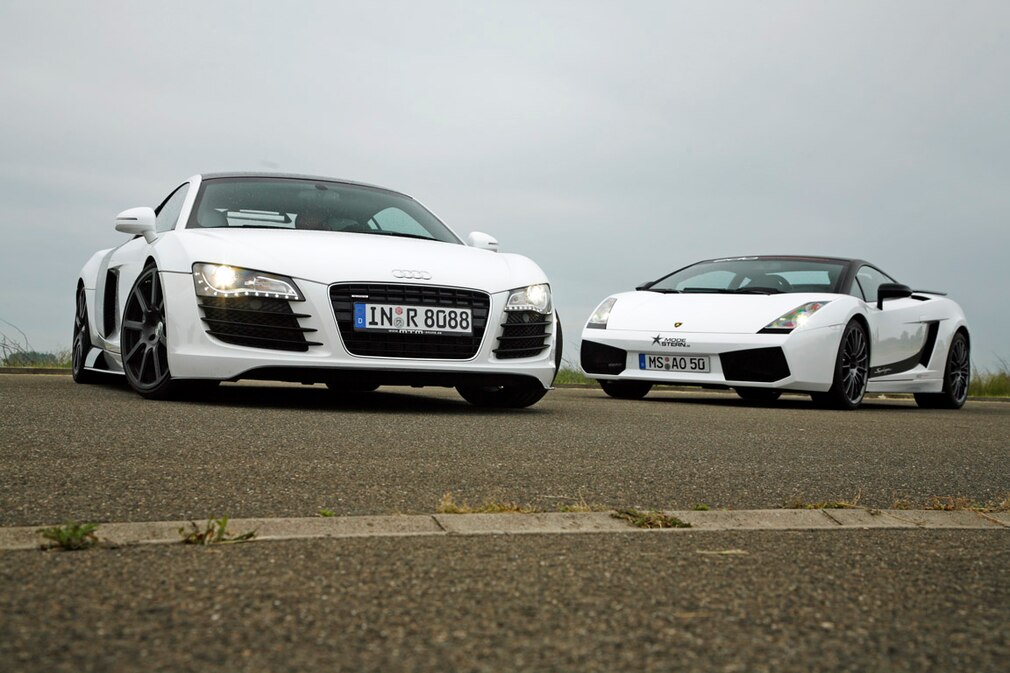 Audi MTM R8 Kompetion - Lamborghini Gallardo Edo Superleggera