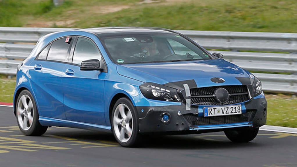 Mercedes A-Klasse Erlkönig 2015