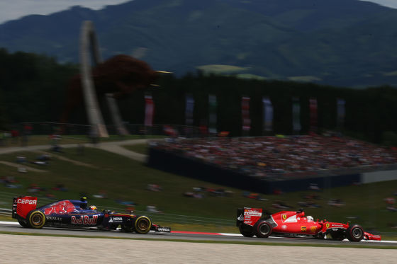 Red Bull & Ferrari