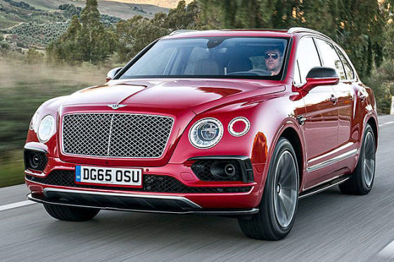 Bentley Bentayga SUV Prototyp