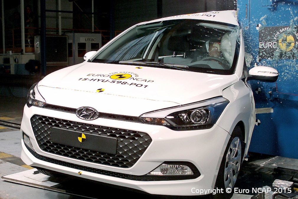 Euro NCAP Crashtest Hyundai i20