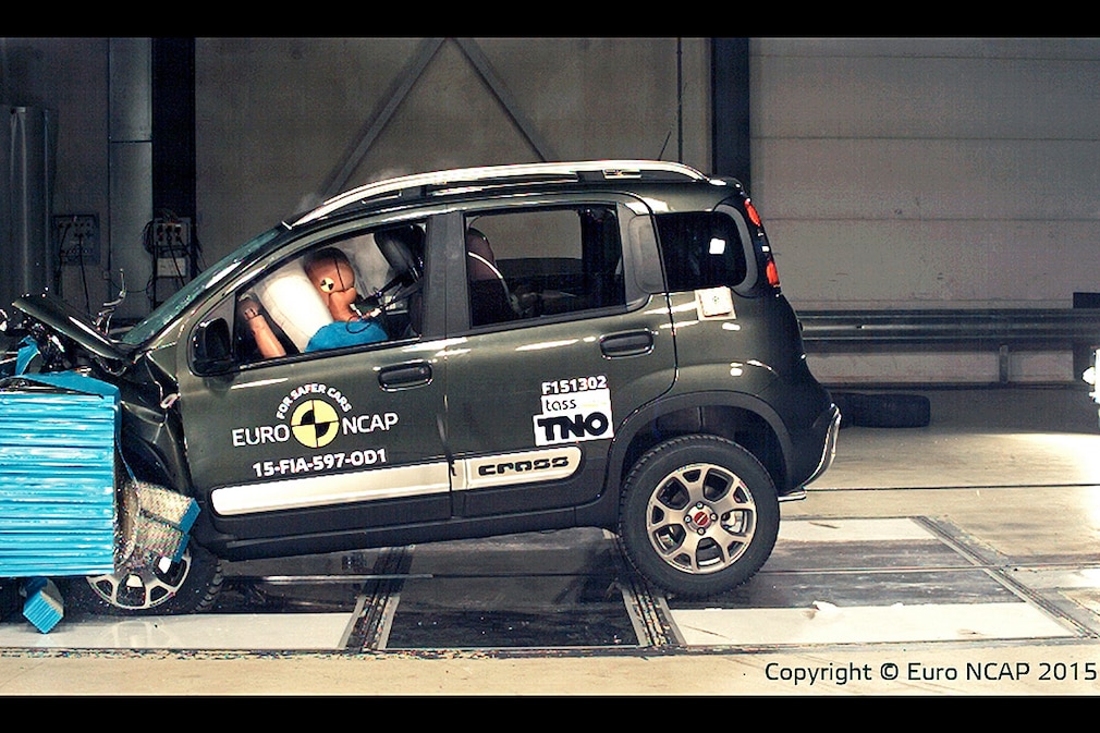 Euro NCAP Crashtest Fiat Panda Cross