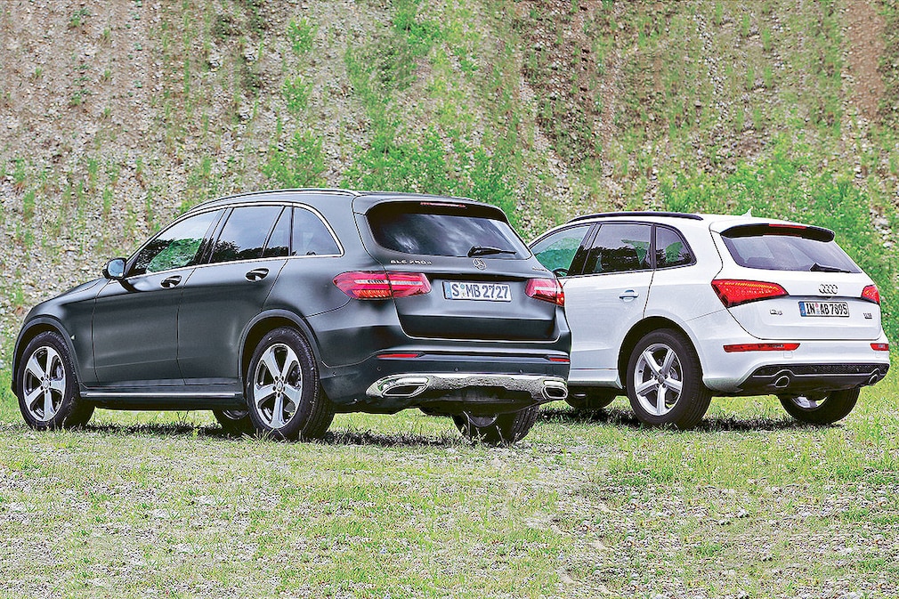 Audi Q5 Mercedes CLC