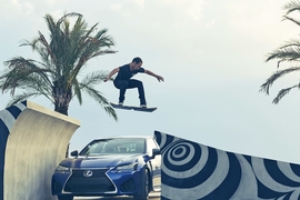 Lexus Hoverboard Ride Revealed