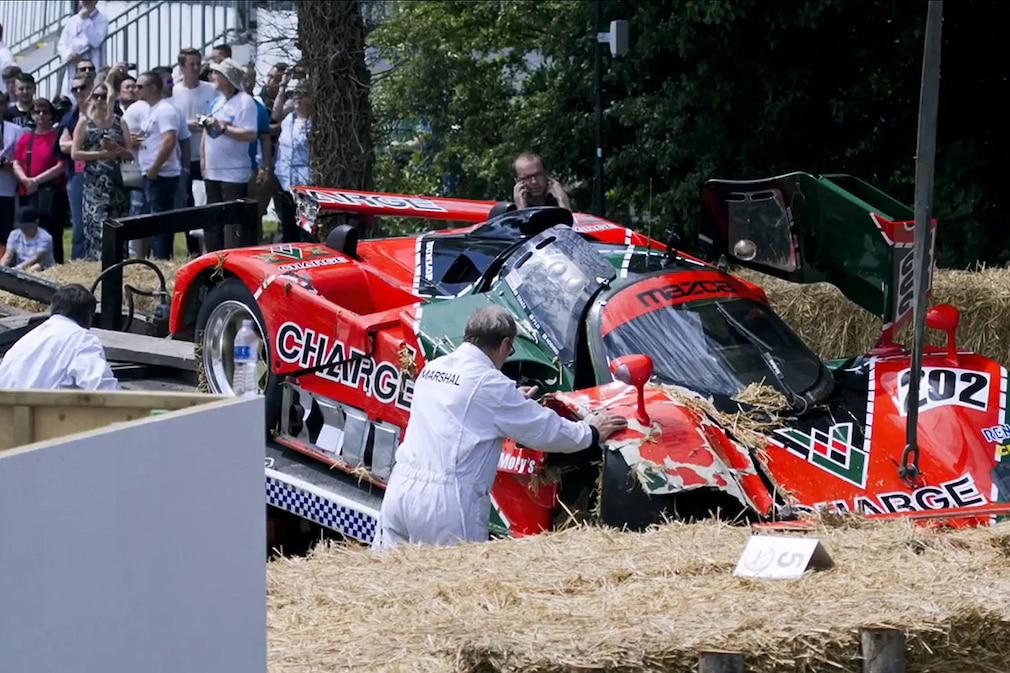 Mazda 767b   Crash