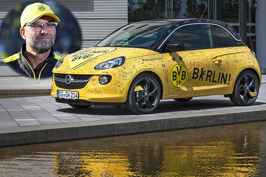 Opel Adam von Jürgen Klopp: Versteigerung