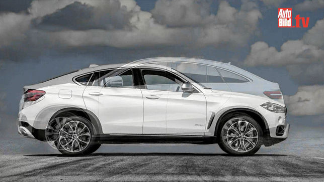 Morphing GLE Coupé vs. X6 - Seitenansicht