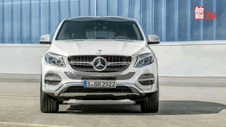 Morphing GLE Coupé vs. X6 - Frontansicht