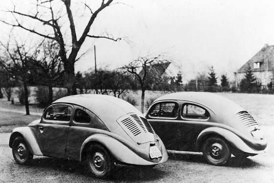 VW Käfer: Vorstellung des ersten Ur-Käfer-Prototyps 1935 - AUTO BILD Klassik