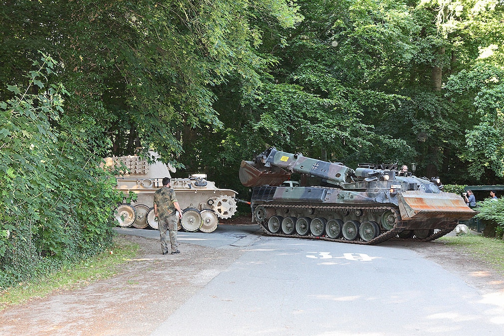 Kampfpanzer Panther bei Kiel geborgen Kampfpanzer Panther bei Kiel geborgen