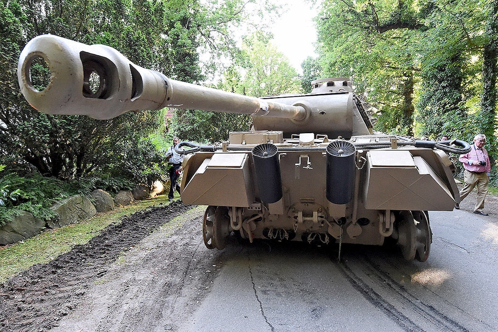 Kampfpanzer Panther bei Kiel geborgen Kampfpanzer Panther bei Kiel geborgen