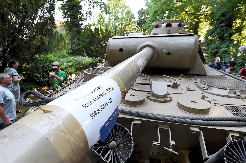 Kampfpanzer Panther bei Kiel geborgen Kampfpanzer Panther bei Kiel geborgen