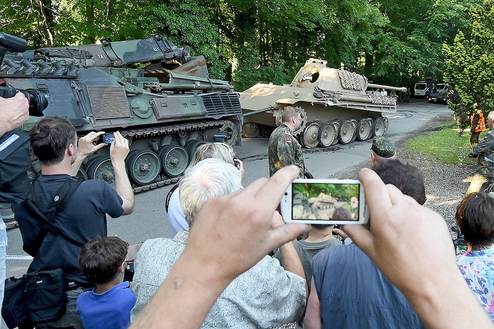 Kampfpanzer Panther bei Kiel geborgen Kampfpanzer Panther bei Kiel geborgen