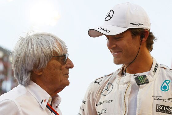 Ecclestone & Rosberg