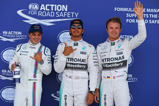Top-3 Quali Silverstone 2015