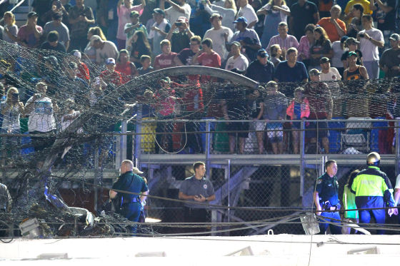 Horror-Crash in Daytona