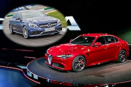 Alfa Romeo Giulia QV und Mercedes-AMG C 63 S
