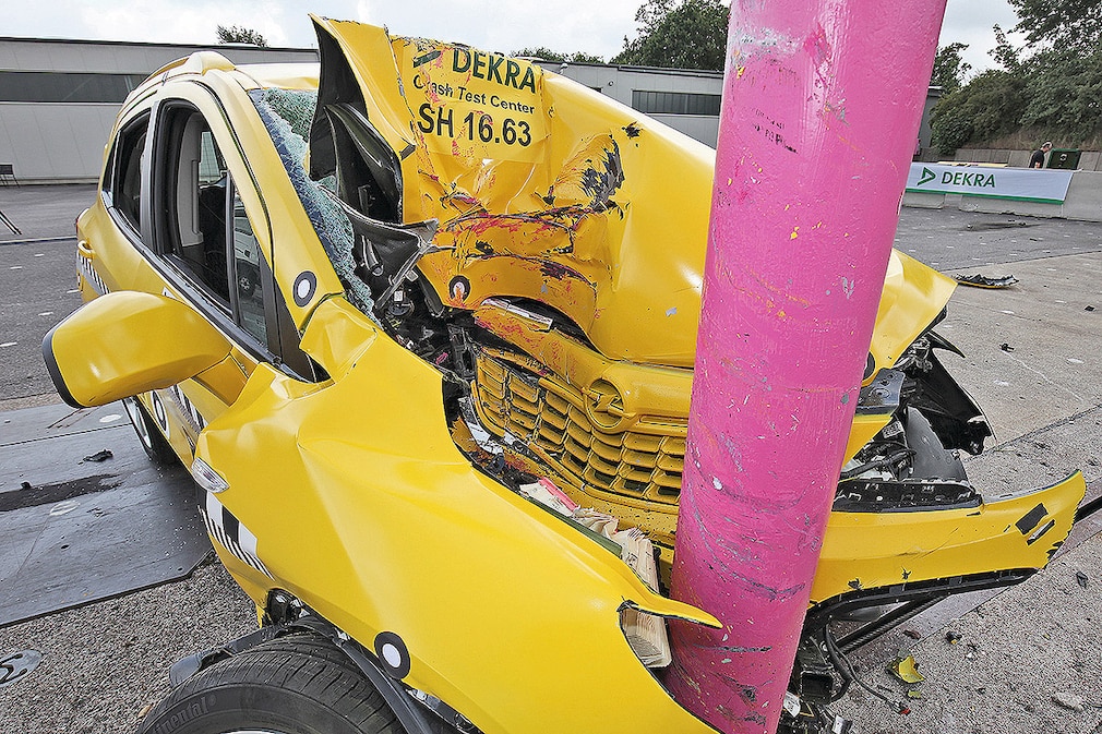 Opel Mokka - Dekra Crashtest abseits der Norm