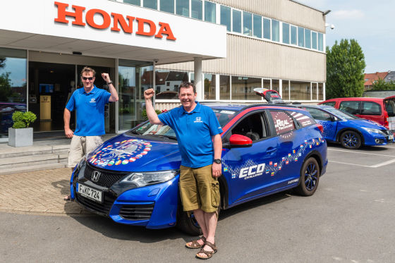 Honda Civic Tourer: Guinness Weltrekord
