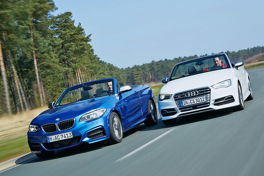 BMW M235i Cabrio Audi S3 Cabrio