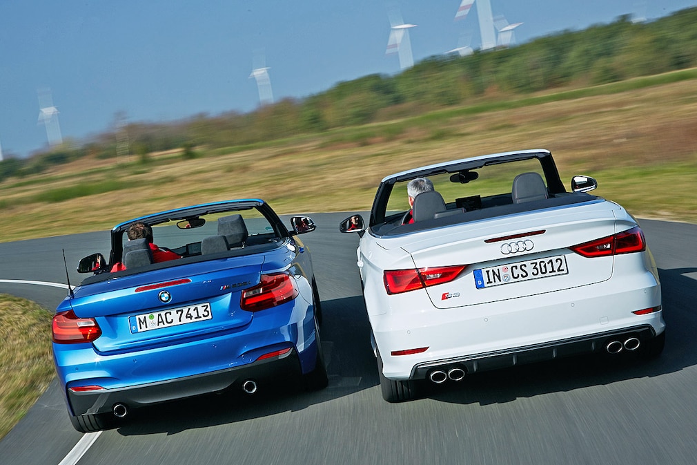 BMW M235i Cabrio Audi S3 Cabrio