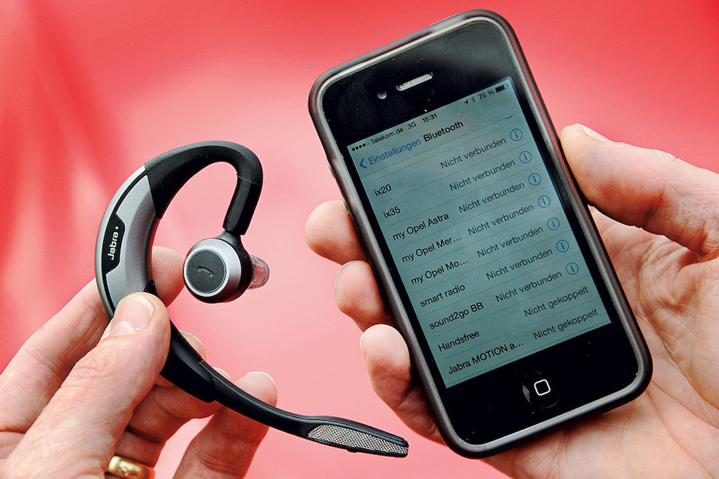 Headset und Handy