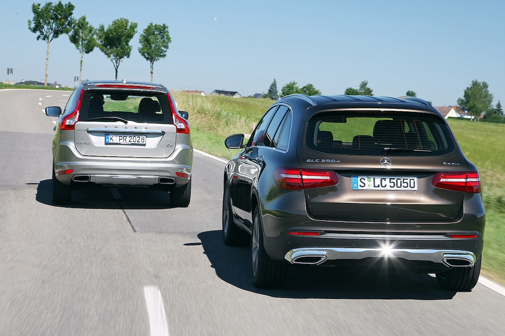 Volvo XC60 D4 Mercedes GLC