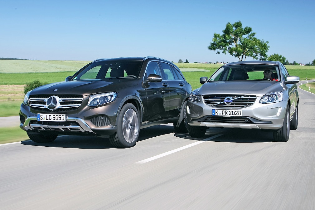 Mercedes GLC Volvo XC60
