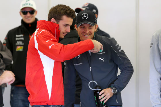Bianchi mit Rosberg