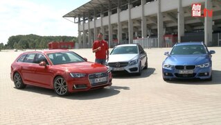 A4 Avant vs. 3er Touring vs. C-Klasse 2015